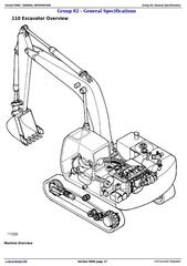 TM1657 - John Deere 110 Excavator Diagnostic Operation and Test Service Manual