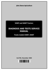 TM1784 - John Deere 9300T and 9400T Tracks Tractors Diagnosis and Tests Service Manual