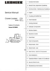 TM1945 - John Deere 655C, 755C; Liebherr 622, 632 Crawler Loaders Service Repair Technical Manual