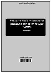 TM4867 - John Deere Tractors 6405 and 6605 Diagnostic and Tests Service Manual